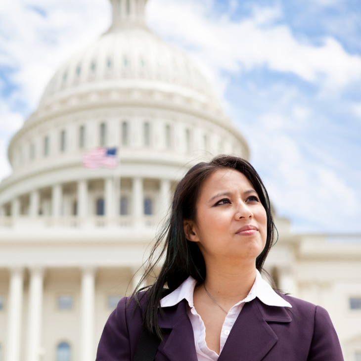 Legislator stands in for of US capitol after advocating for Reproductive health