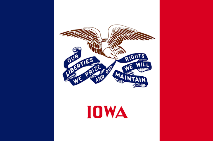 Iowa flag