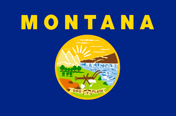 Montana flag