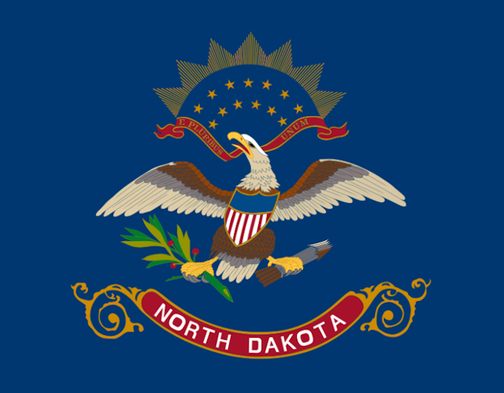 North Dakota flag