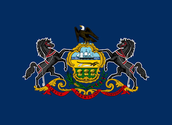 Pennsylvania flag