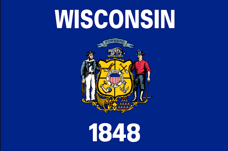 Wisconsin flag